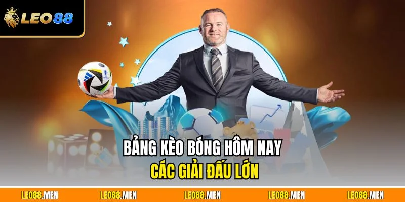 Kèo Bóng Hôm Nay – Cập Nhật Tỷ Lệ Chuẩn, Chọn Dễ Ăn Bảng kèo bóng hôm nay các giải đấu lớn